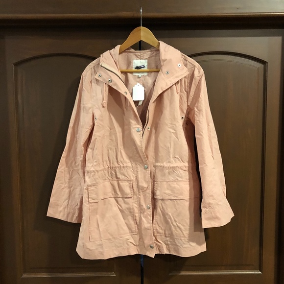 Pink Madewell Anorak Raincoat Small 